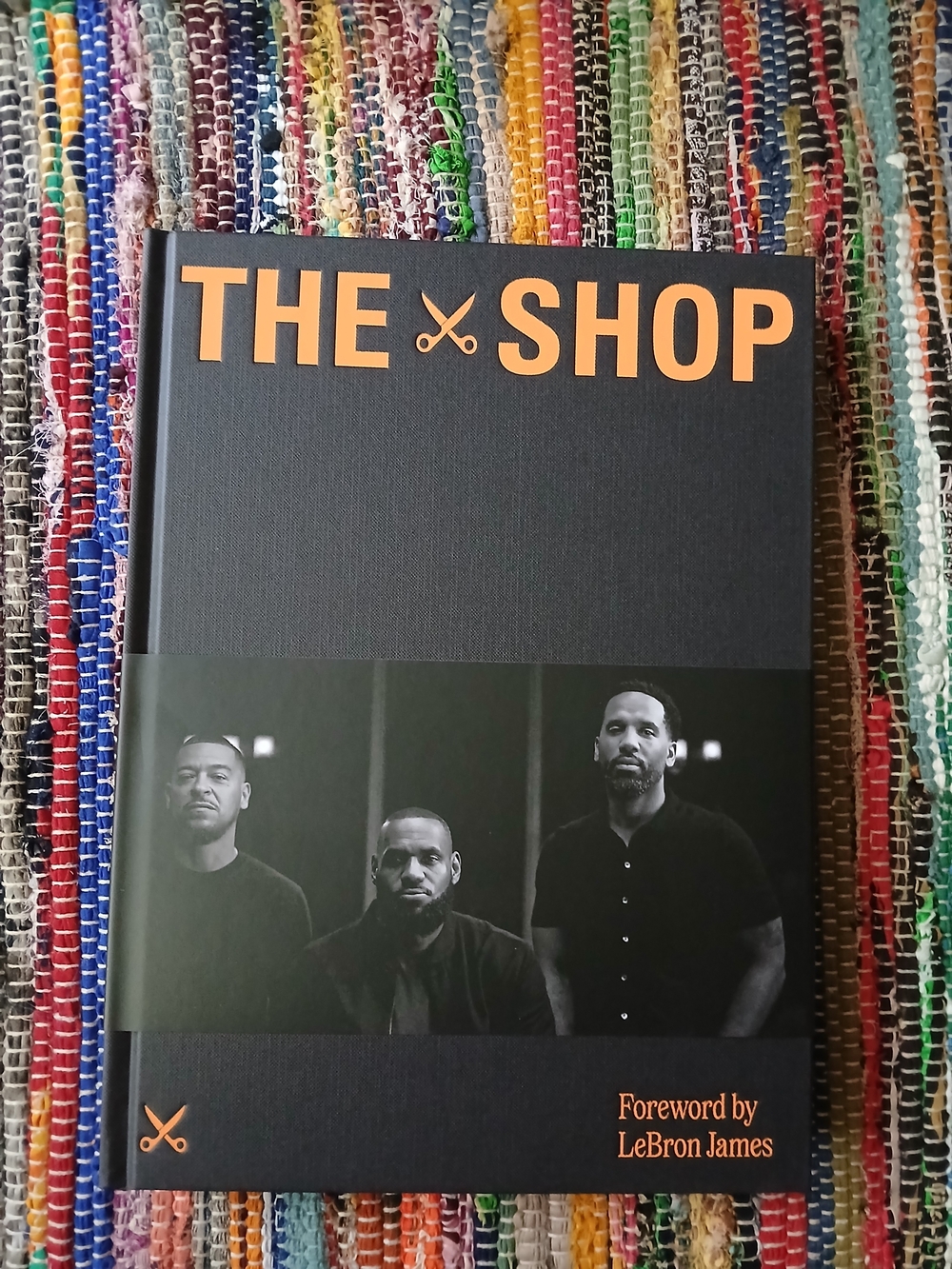'THE SHOP' Coffee Table Book Forward By Lebron James